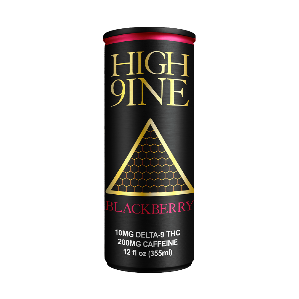 HIGH 9INE: Blackberry With Caffeine