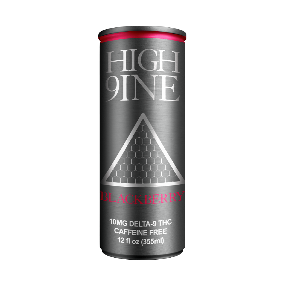 HIGH 9INE - Blackberry NO Caffeine