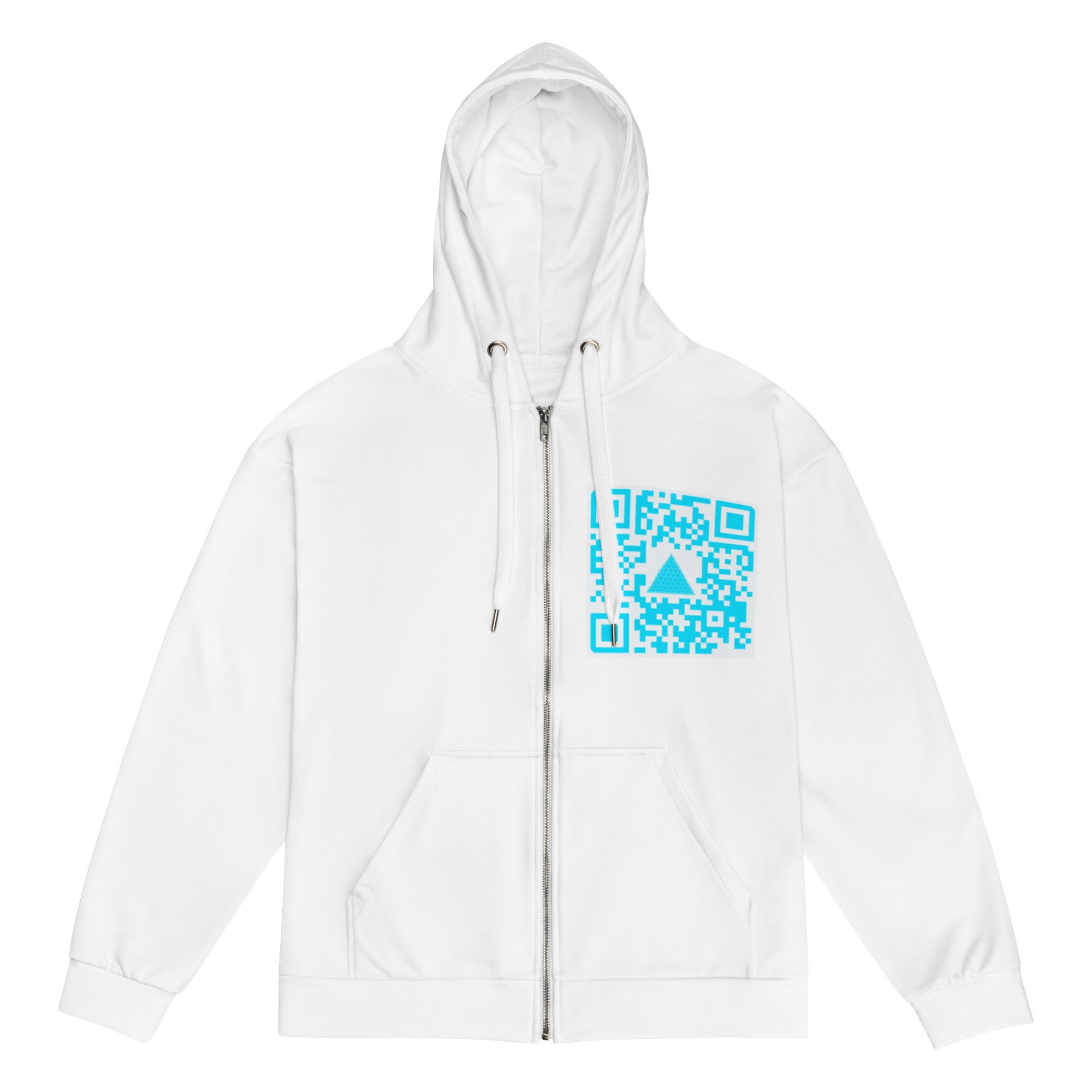 HIGH 9INE QR Unisex zip hoodie