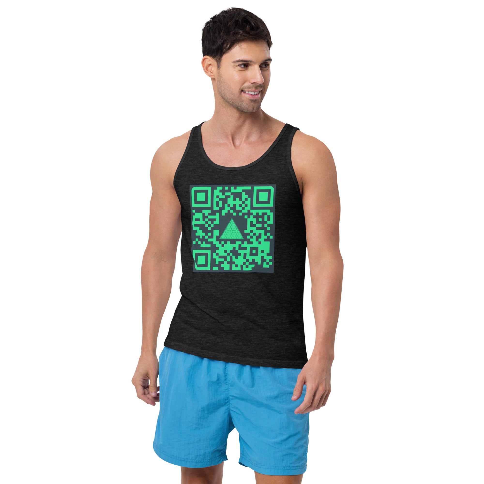 HIGH 9INE SOCIETY QR Men's Tank Top