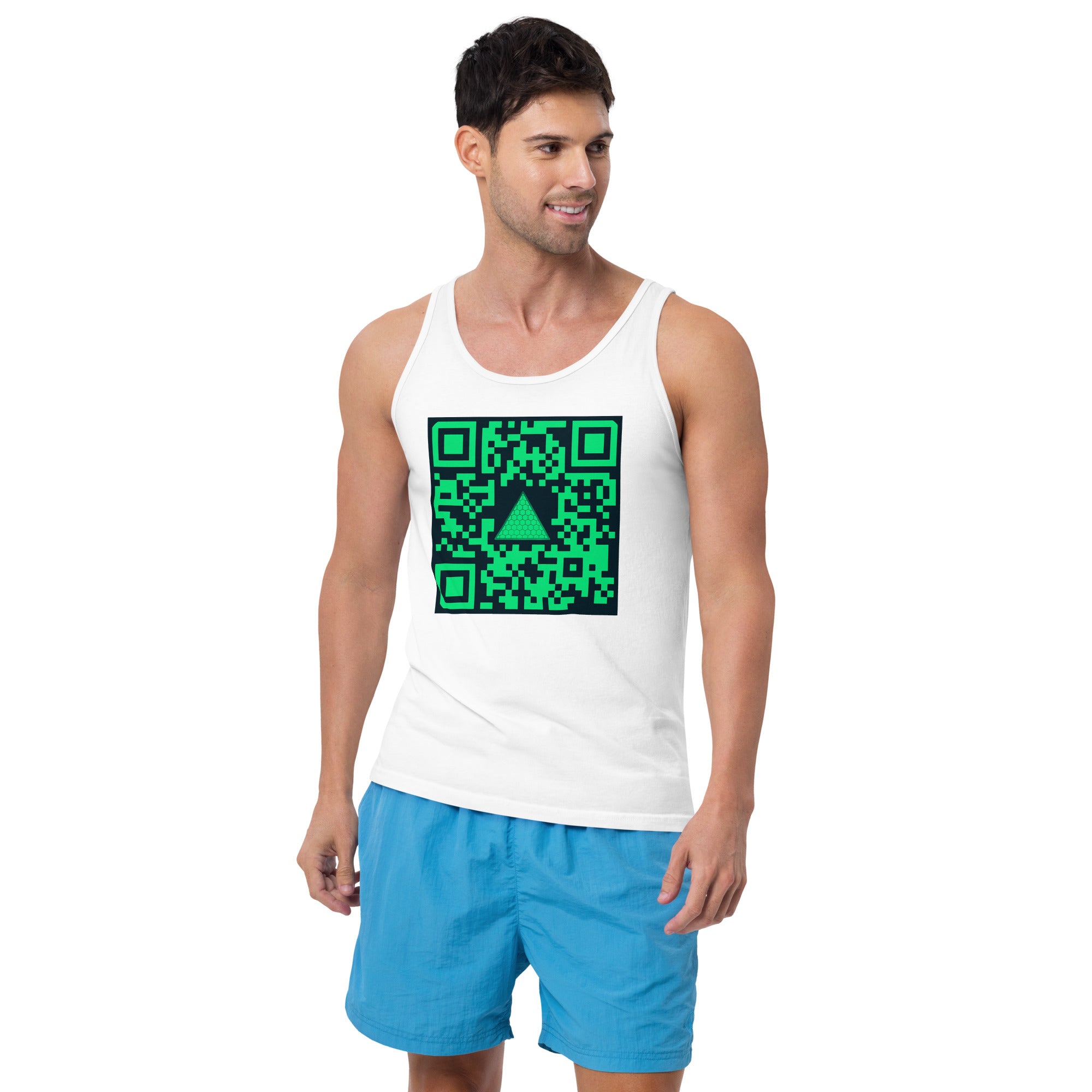 HIGH 9INE SOCIETY QR Men's Tank Top