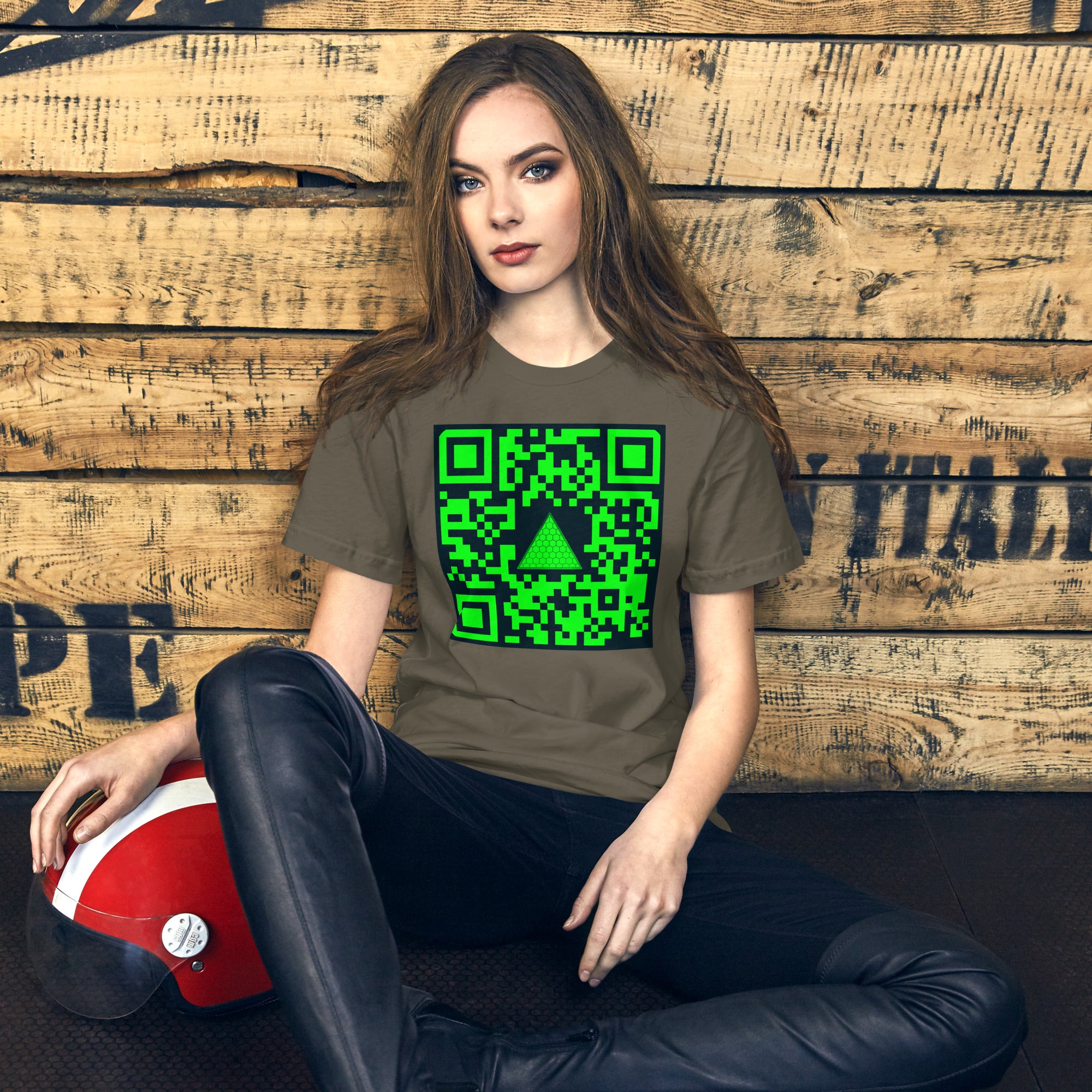 HIGH 9INE QR Unisex t-shirt