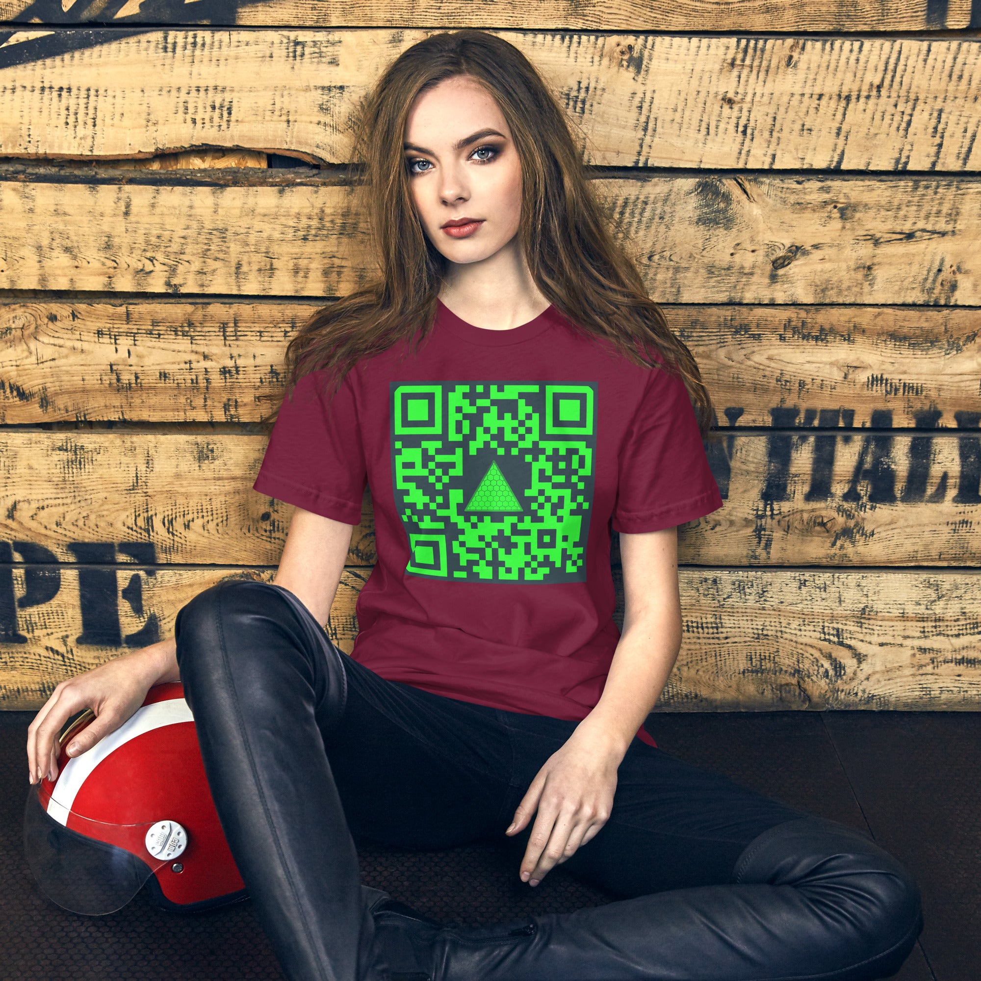 HIGH 9INE QR Unisex t-shirt