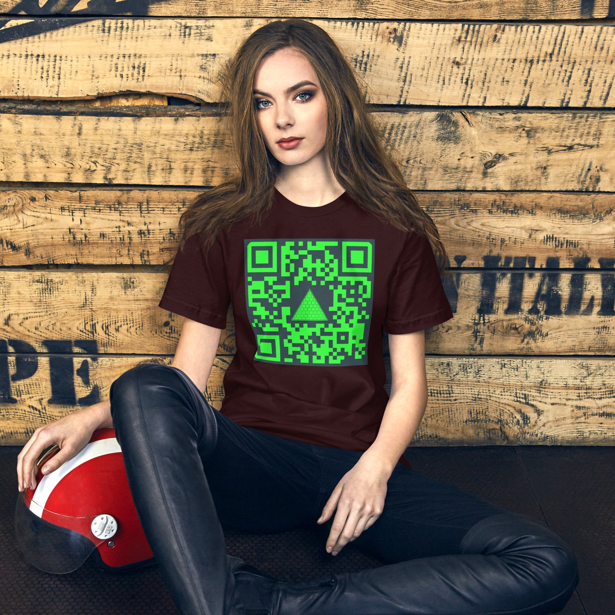 HIGH 9INE QR Unisex t-shirt