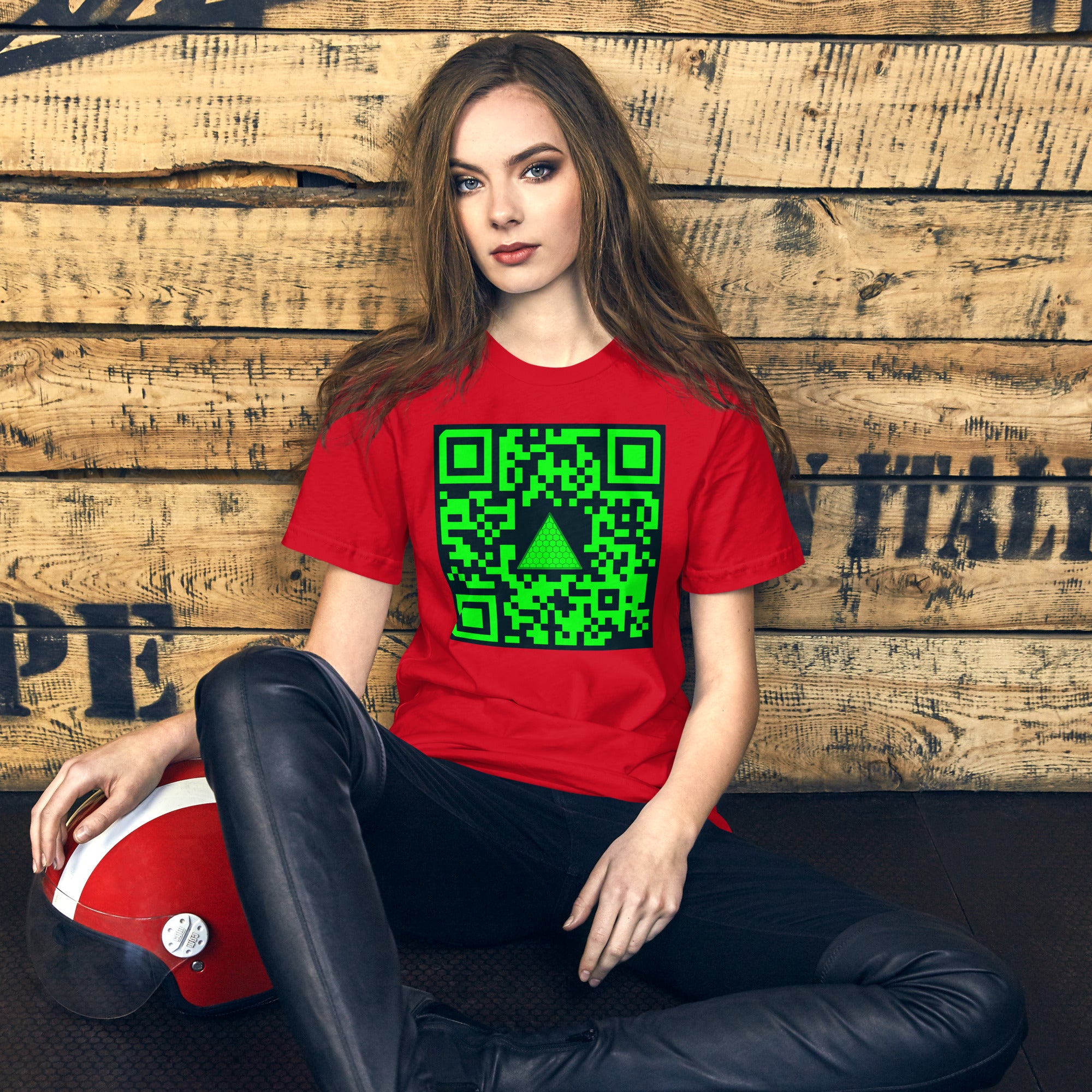 HIGH 9INE QR Unisex t-shirt