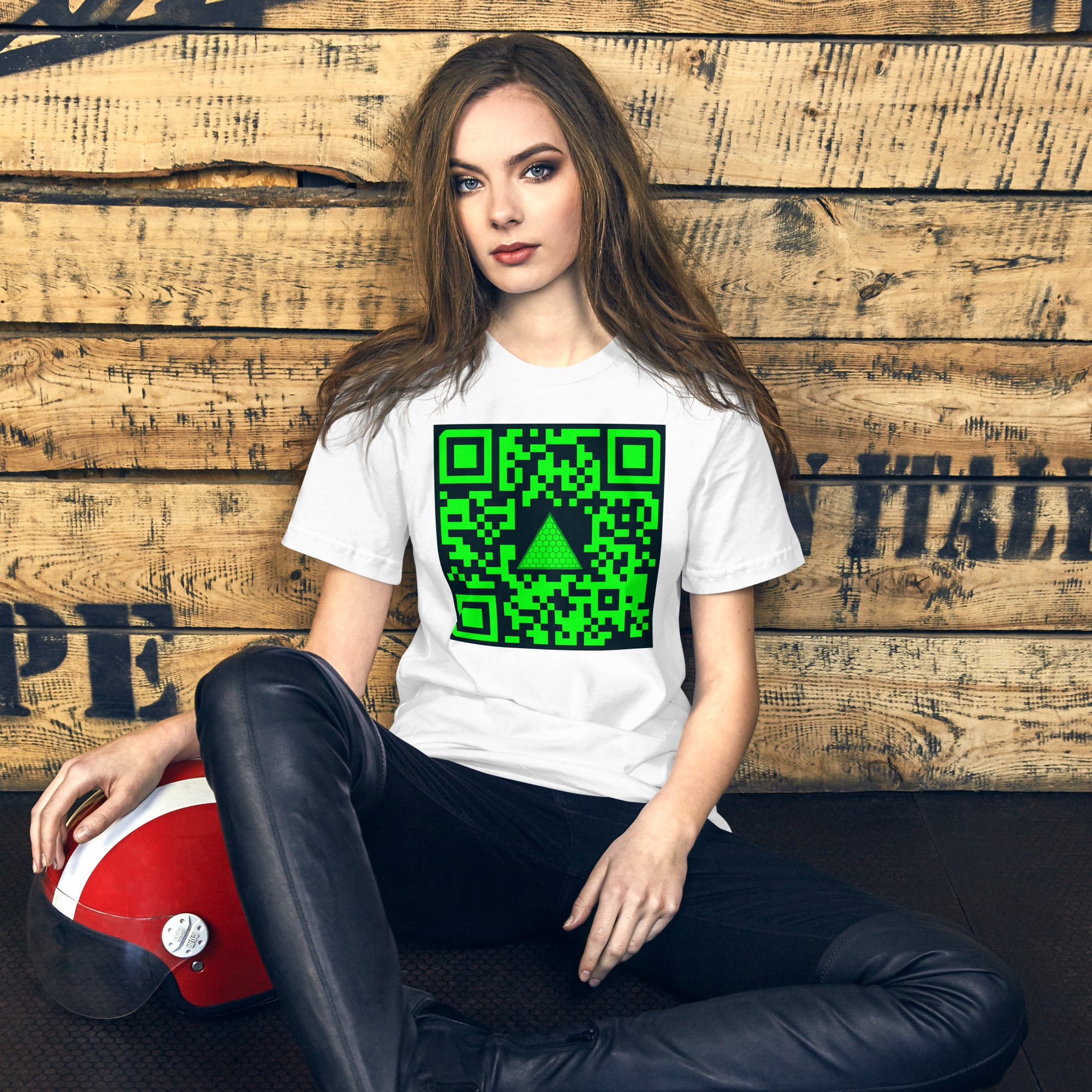 HIGH 9INE QR Unisex t-shirt