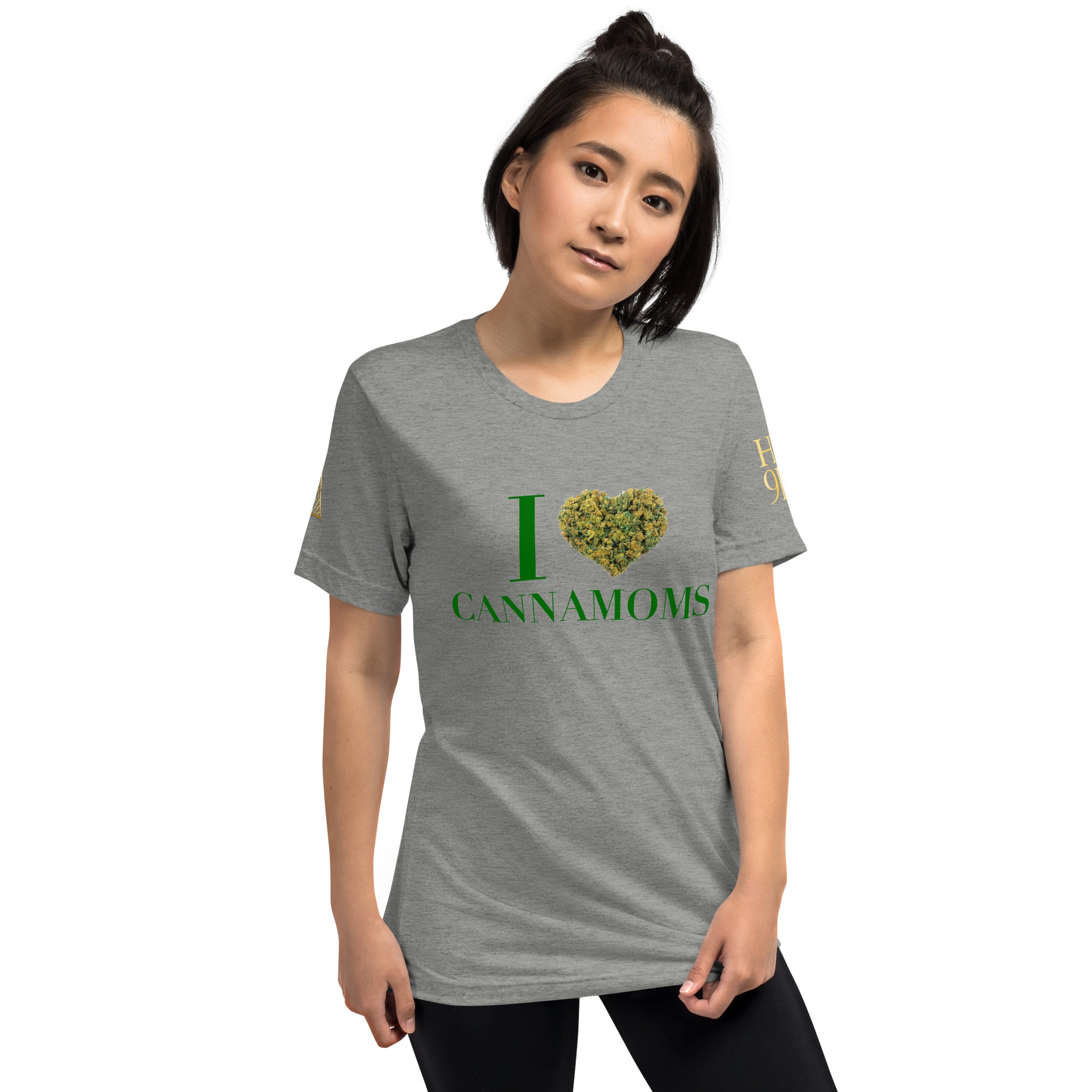 HIGH 9INE SOCIETY I LUV CANNAMOM Short sleeve t-shirt