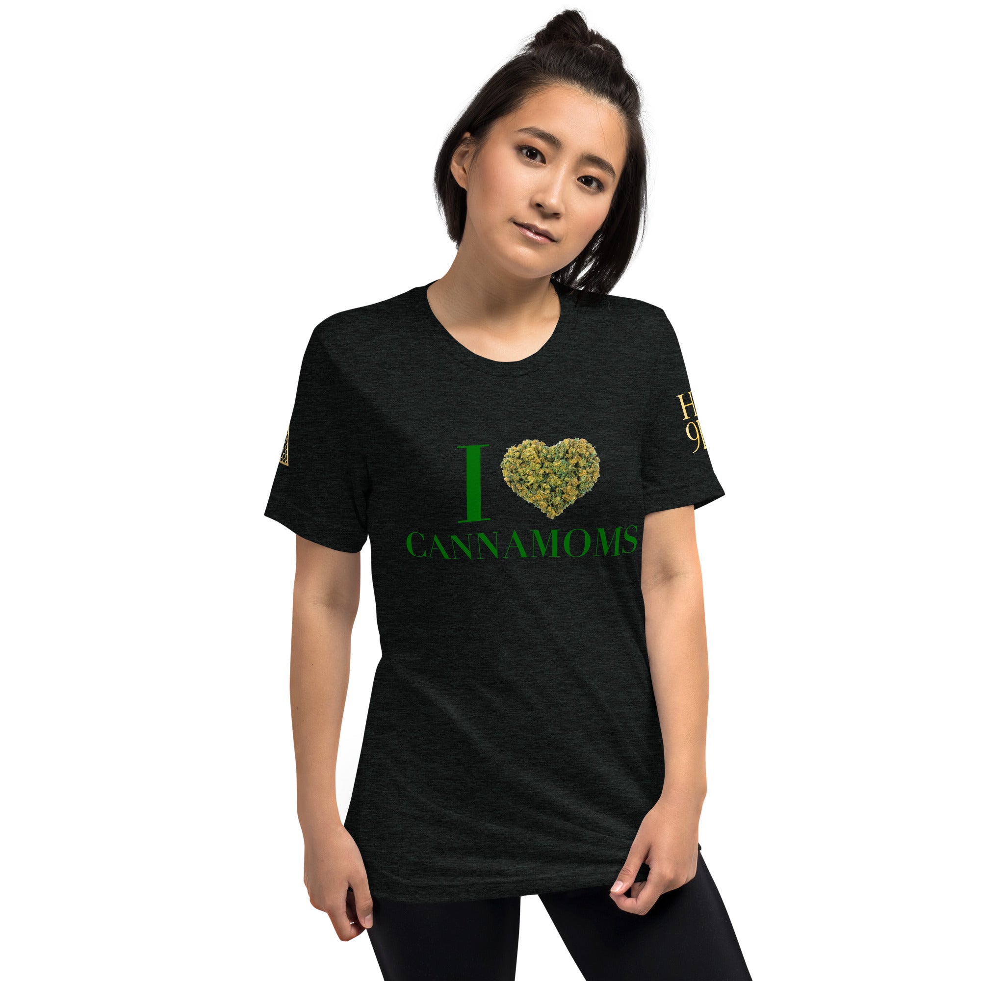 HIGH 9INE SOCIETY I LUV CANNAMOM Short sleeve t-shirt