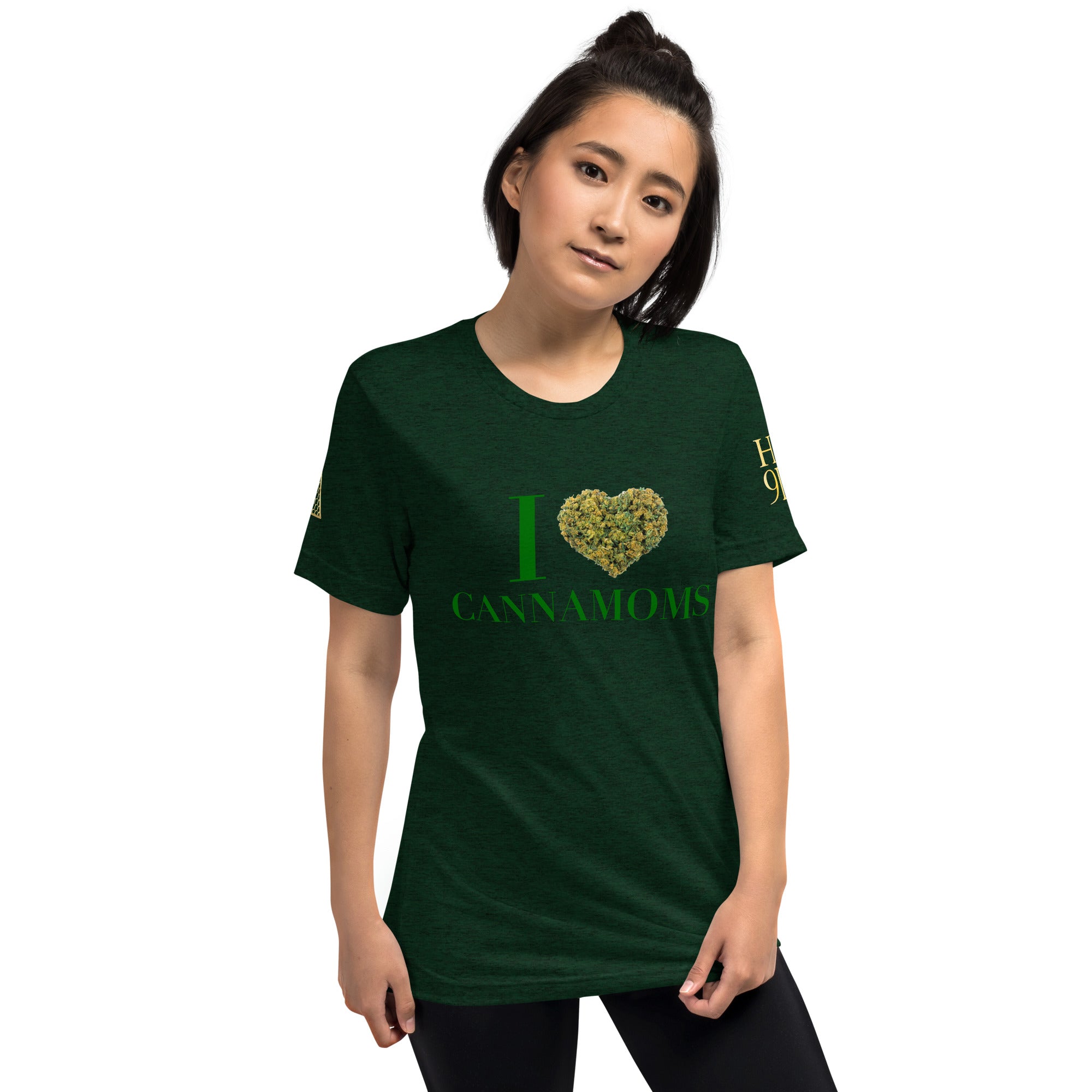 HIGH 9INE SOCIETY I LUV CANNAMOM Short sleeve t-shirt