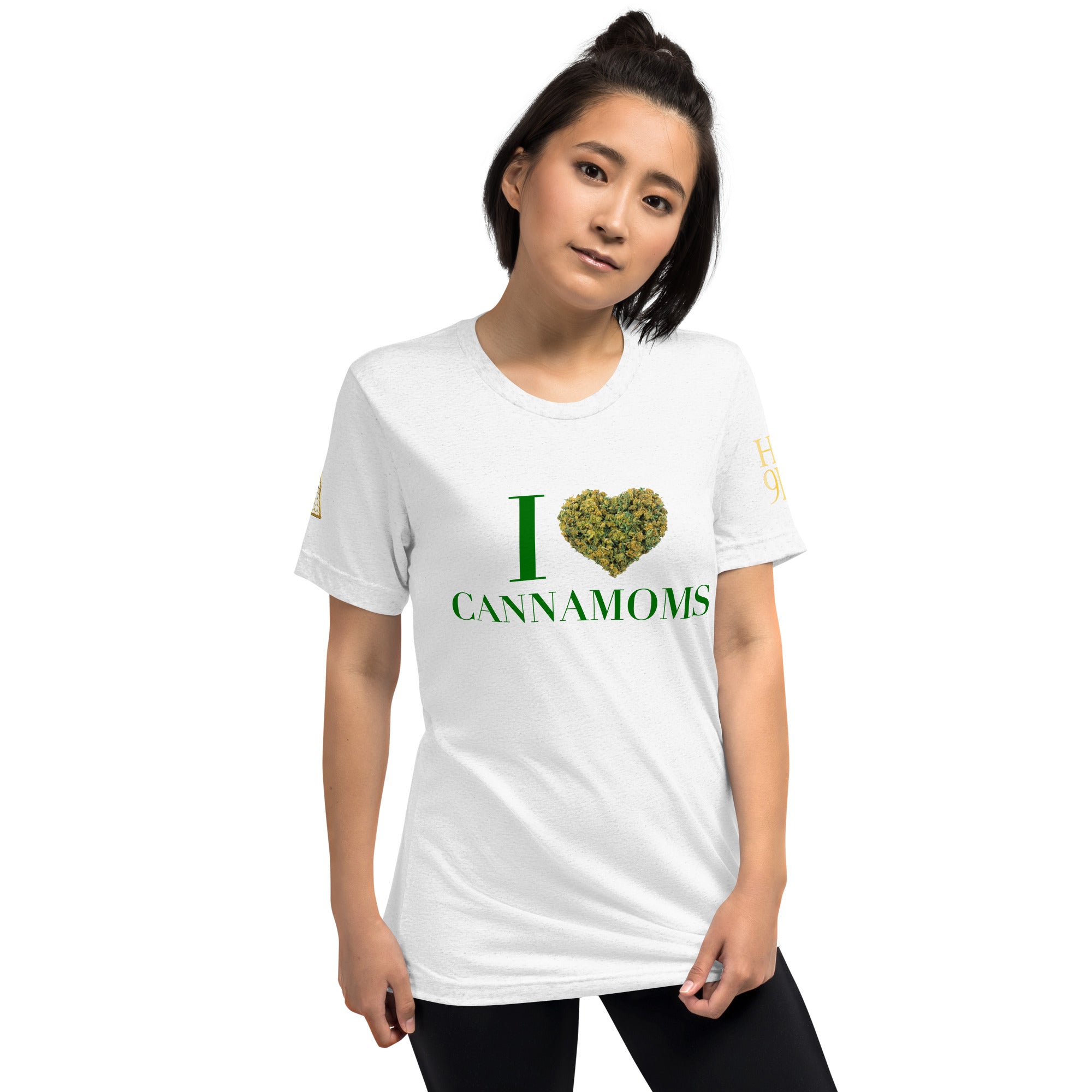 HIGH 9INE SOCIETY I LUV CANNAMOM Short sleeve t-shirt